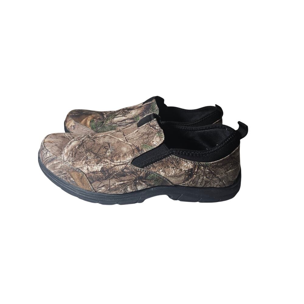 George Men's Rugged Outback Slip-On Shoes Realtree Camouflage Size 11